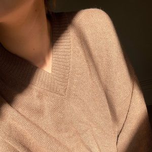 Monica Cordera Baby Alpaca V Neck Dress